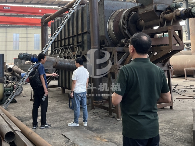 客户来糖心VIOG官方网站机械参观考察垃圾糖心VLONG官方网站机