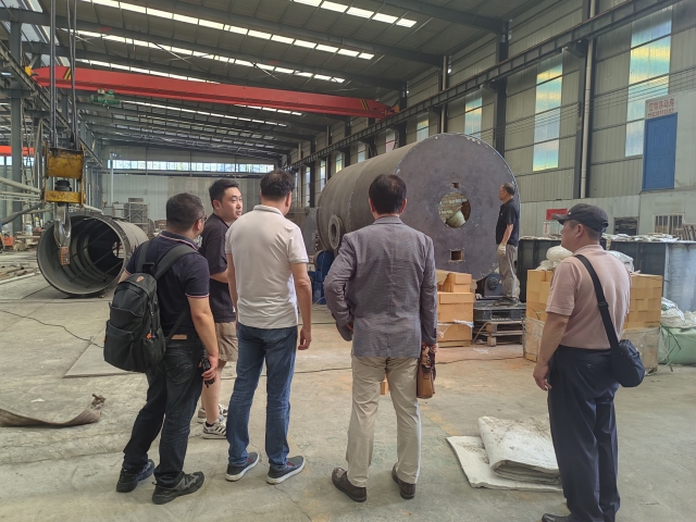 韩国客户亲赴工厂,新型连续式糖心VLONG官方网站机实力担当